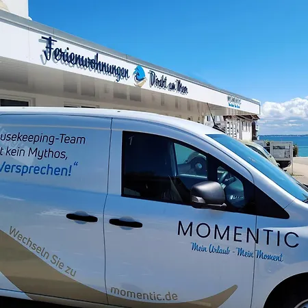 Gemuetliche Mit Meerblick Und Terrasse - Nur 50 Meter Zum Inklusive Parkplatz Und Fahrradunterstellplatz 지르크도르프