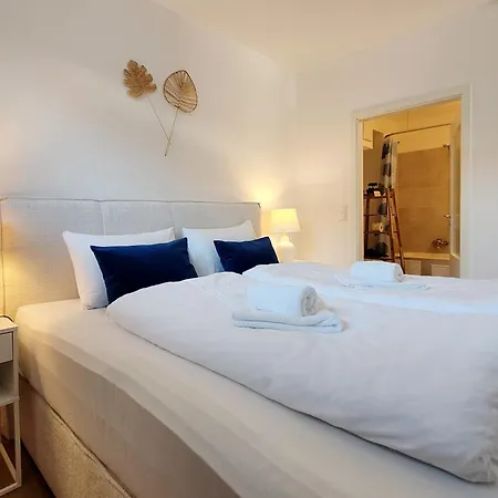 Apartament Gemuetliche Mit Meerblick Und Terrasse - Nur 50 Meter Zum Inklusive Parkplatz Und Fahrradunterstellplatz *