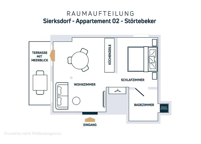 Gemuetliche Mit Meerblick Und Terrasse - Nur 50 Meter Zum Inklusive Parkplatz Und Fahrradunterstellplatz * Sierksdorf